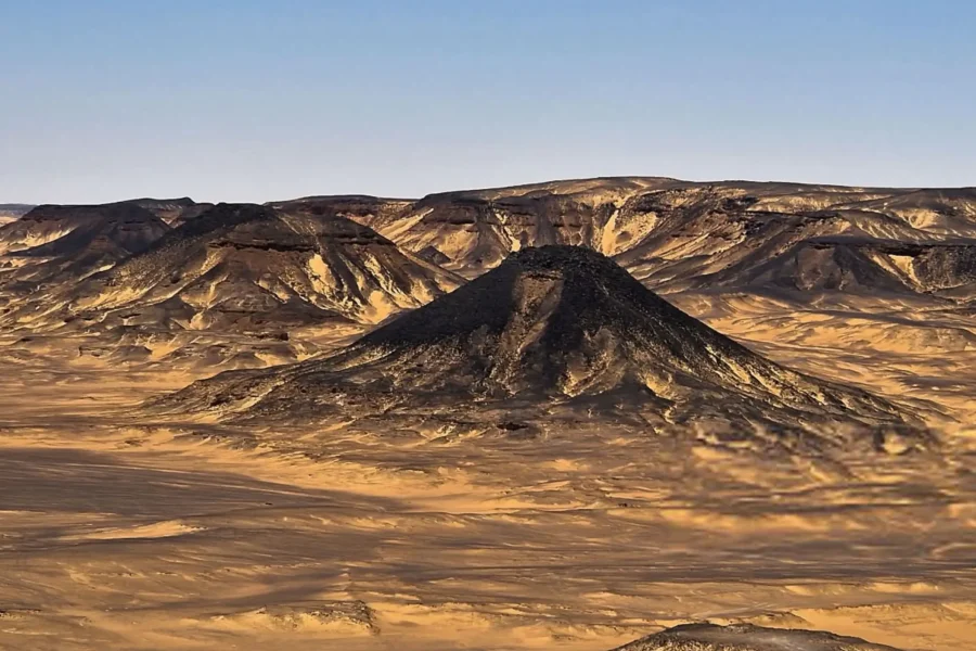 White & Black Desert Escape